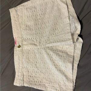 Lilly Pulitzer White Eyelet short